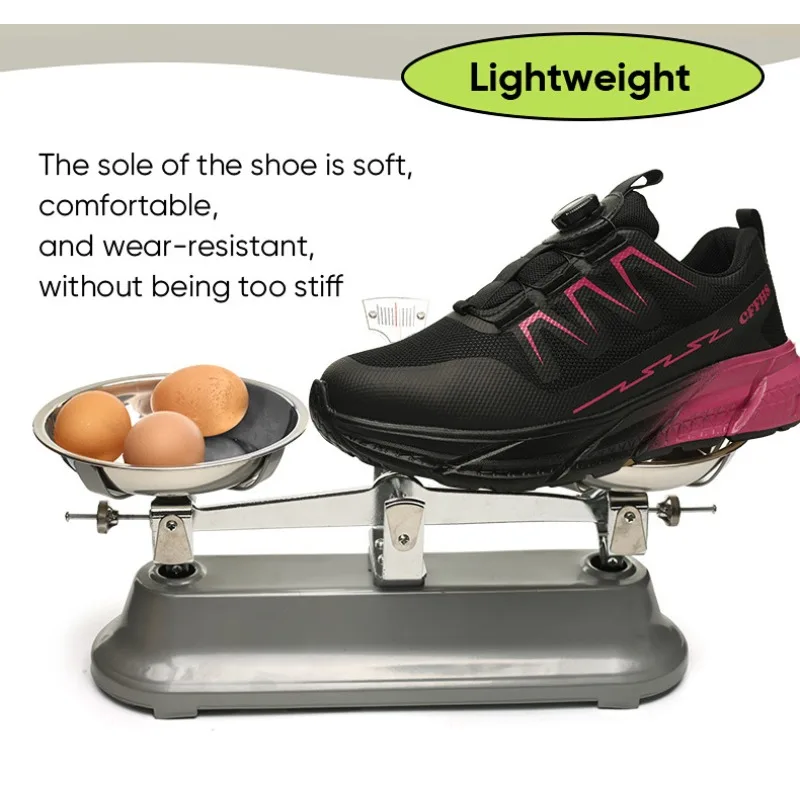 ZColorful Safety Sneakers β Lightweight & Breathable Protection