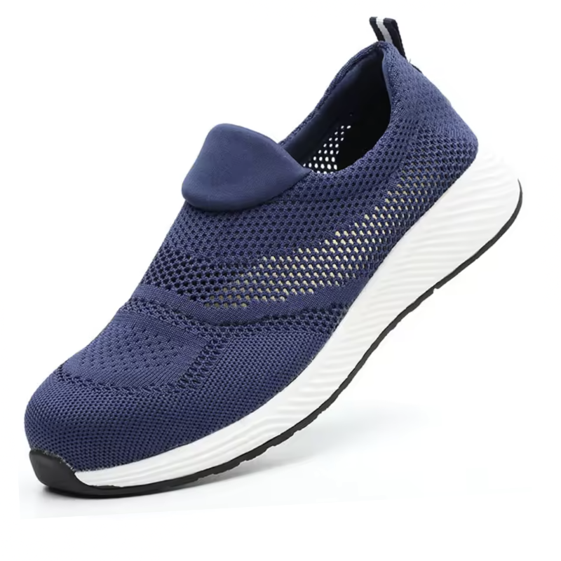 FeatherFlex Summer Work Shoes – Ultralight, Breathable, and Steel-Protected