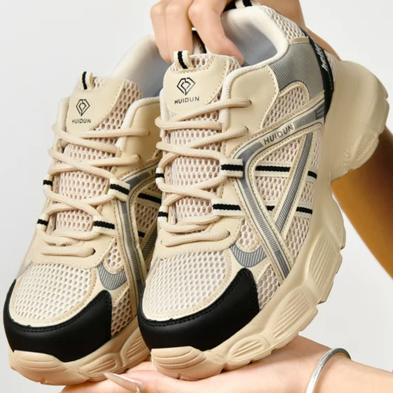HUIDUN 2 Chaussures de sécurité en mesh pour femmes – Chaussures de travail légères avec embout en acier