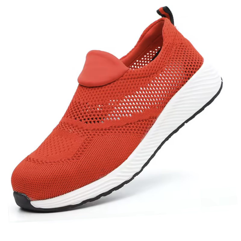 FeatherFlex Summer Work Shoes – Ultralight, Breathable, and Steel-Protected