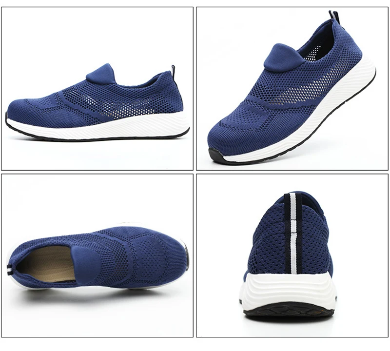 FeatherFlex Summer Work Shoes – Ultralight, Breathable, and Steel-Protected