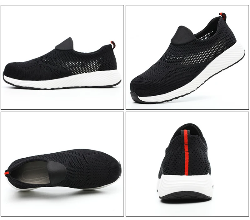 FeatherFlex Summer Work Shoes – Ultralight, Breathable, and Steel-Protected