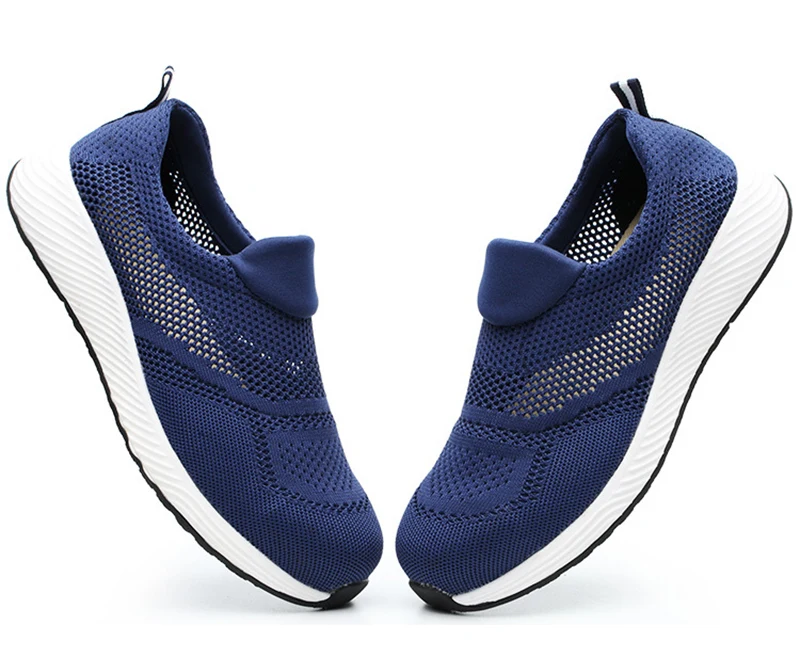 FeatherFlex Summer Work Shoes – Ultralight, Breathable, and Steel-Protected