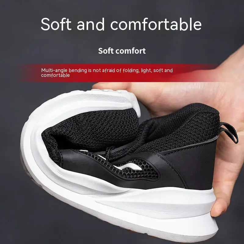 Ultra-Light Mesh Safety Shoes – Breathable & Shock-Absorbing