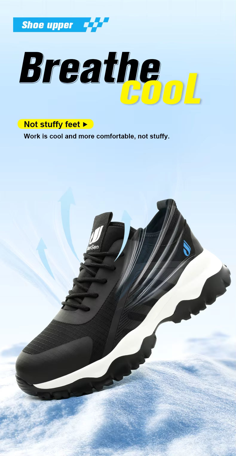 DianSen Trec - Steel Toe Work Shoes