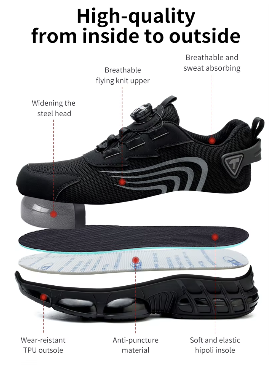 Durable and Comfortable Work Shoes for Maximum Protection