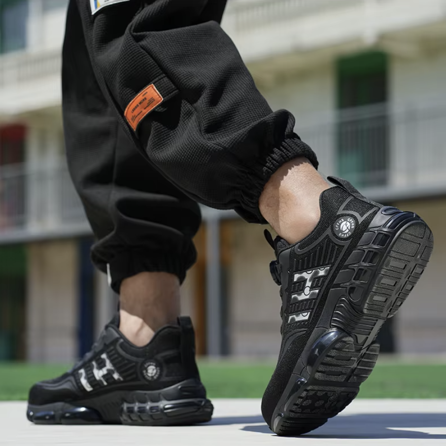 All-Terrain Safety Sneakers – Stealth Black Camo