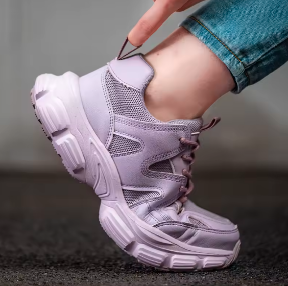 TITAN Glow Women's Safety Sneakers – Bold Looks, Serious Protection