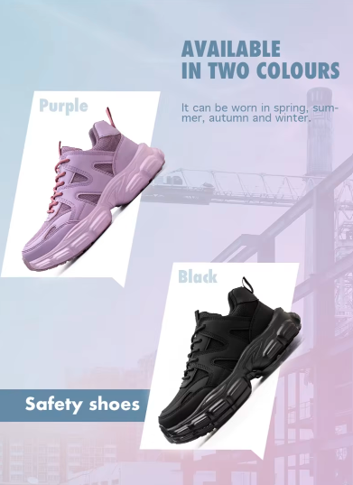 TITAN Glow Women's Safety Sneakers – Bold Looks, Serious Protection