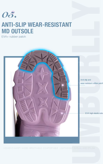 TITAN Glow Women's Safety Sneakers – Bold Looks, Serious Protection
