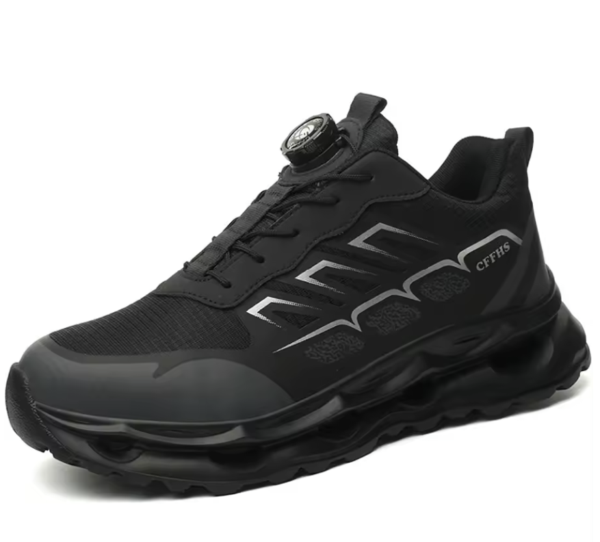 All-Terrain Safety Sneakers – Jet Black Stealth