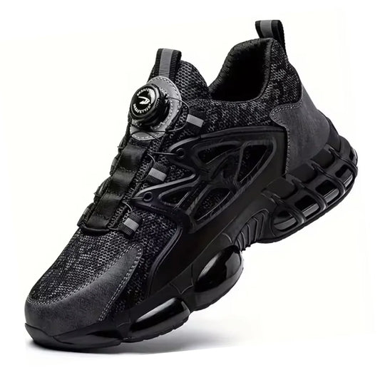 Durable Performance Tactical Sneakers – All Black Edition