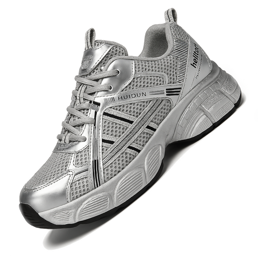 HUIDUN Alloy Safety Sneakers – Women's Futuristic Work Shoes with Serious Protection