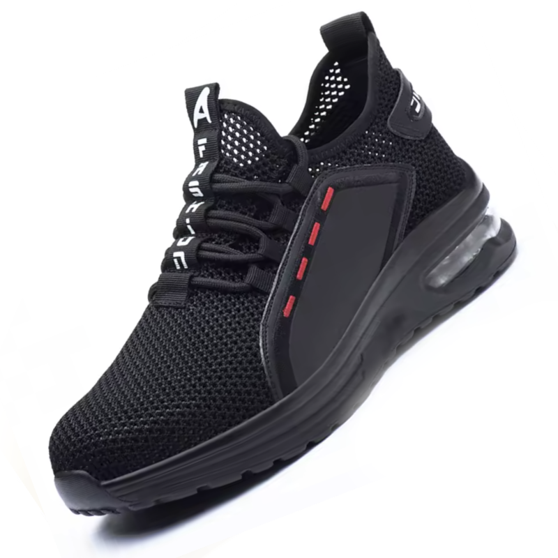 AirStep Men’s Lightweight Safety Sneakers – Steel Toe Work Shoes Sporty style