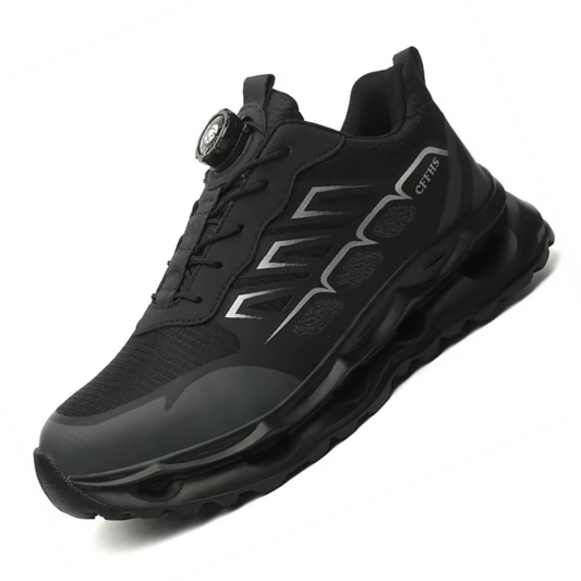 All-Terrain Safety Sneakers – Jet Black Stealth