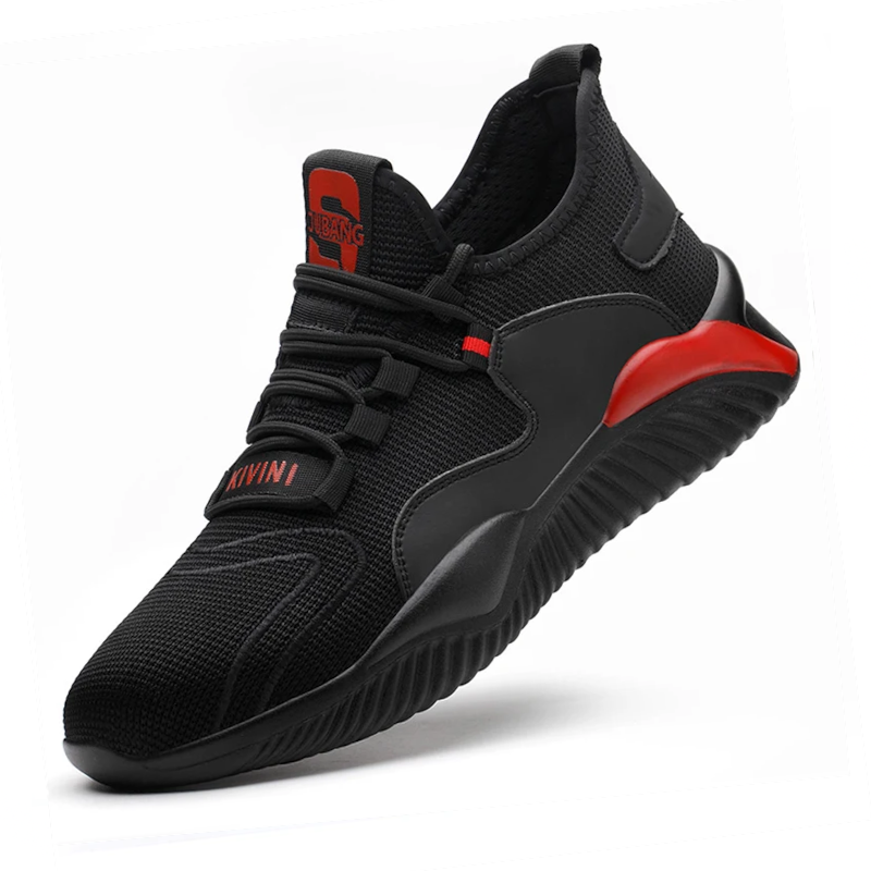 FlexGrip Lightweight Work Sneakers – Summer Steel Toe Shoes