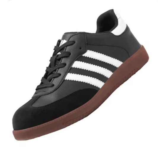 A SAFETY SAMBA Pro Women's Work Sneakers – Retro Style, Modern Protection
