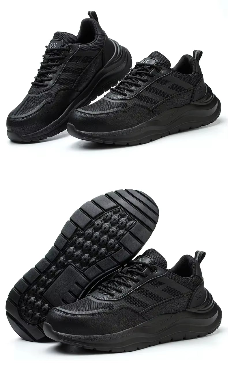QS Active Black Safety Shoes