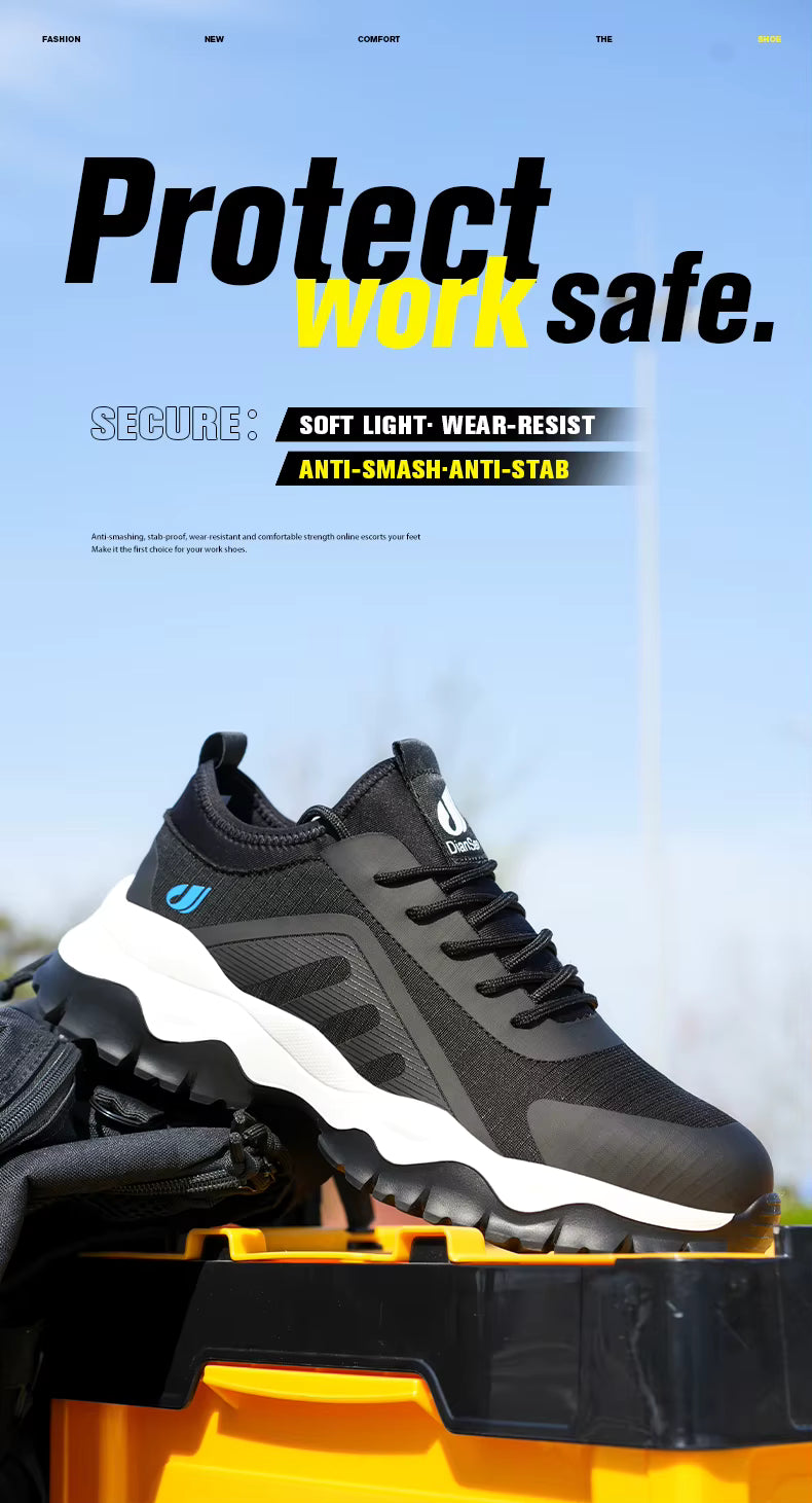 DianSen Trec - Steel Toe Work Shoes