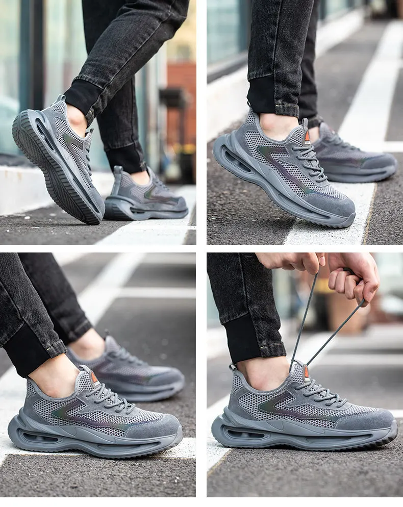 AirCore Safety Sneakers – Lightweight, Summer-Built, and Tough Where It Counts