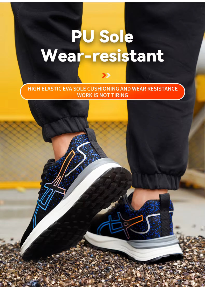 Ventra Safety Sneakers - Steel Toe Work Shoes