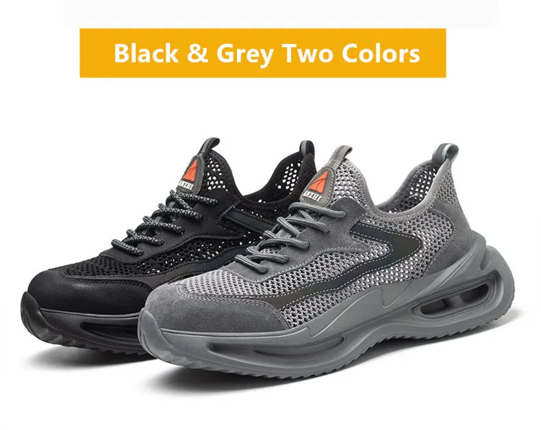 AirCore Safety Sneakers – Lightweight, Summer-Built, and Tough Where It Counts