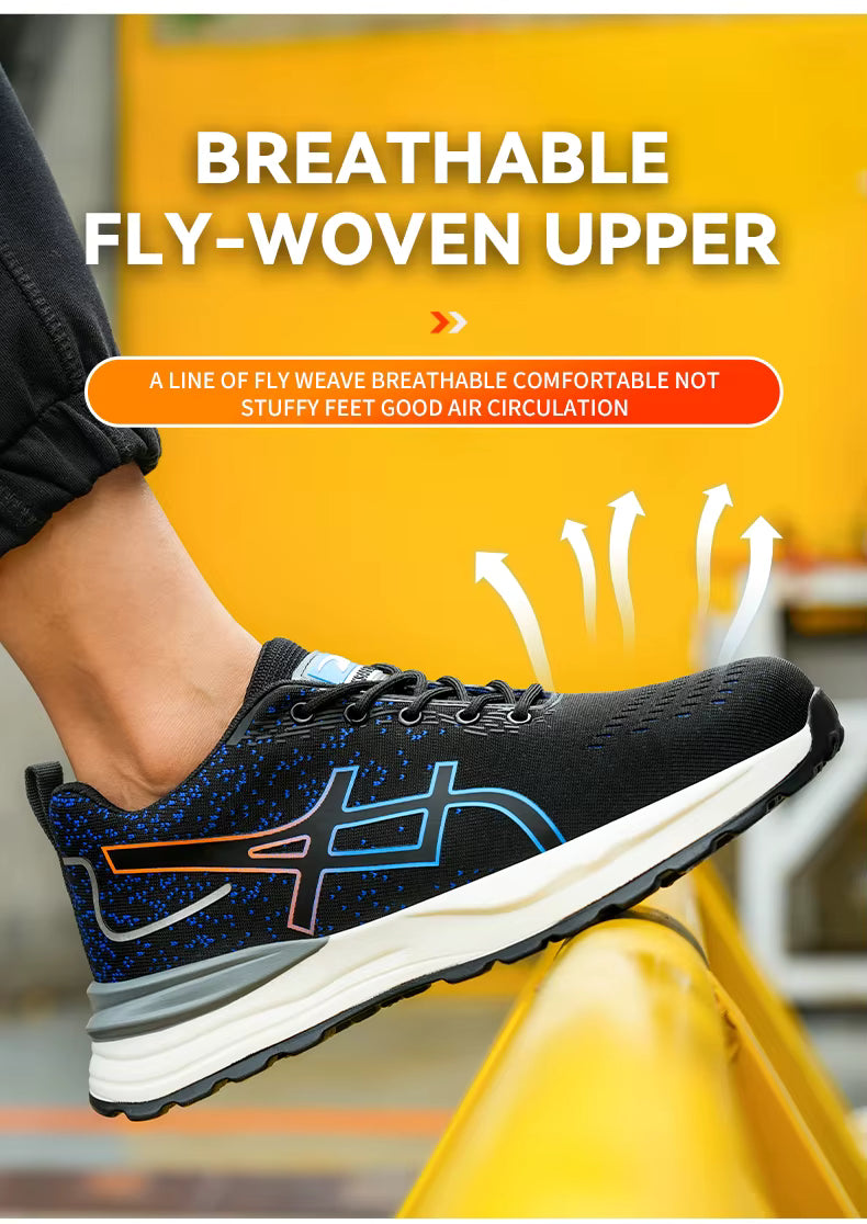 Ventra Safety Sneakers - Steel Toe Work Shoes