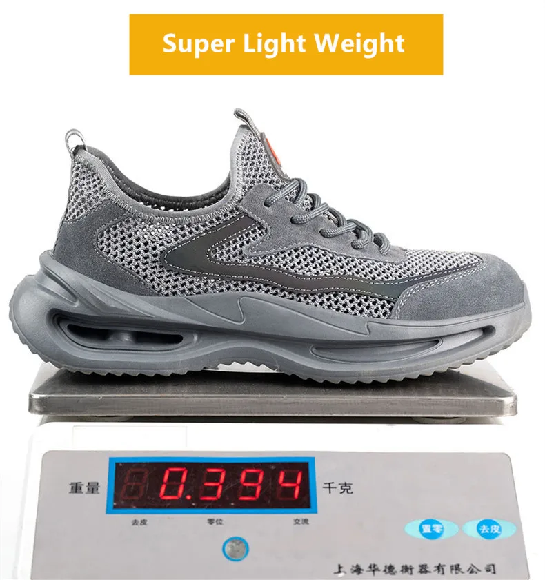 AirCore Safety Sneakers – Lightweight, Summer-Built, and Tough Where It Counts
