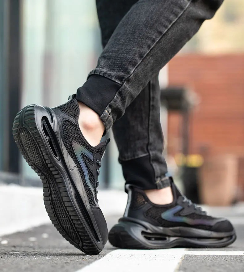 AirCore Safety Sneakers – Lightweight, Summer-Built, and Tough Where It Counts