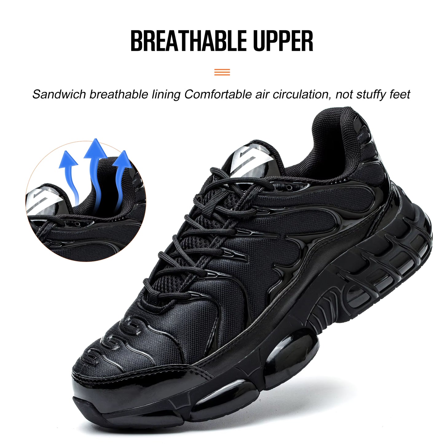 Air TN Plus Safety Sneakers - Stylish Protection Meets All-Day Comfort