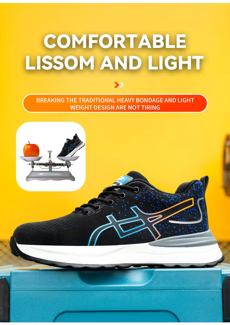 Ventra Safety Sneakers - Steel Toe Work Shoes