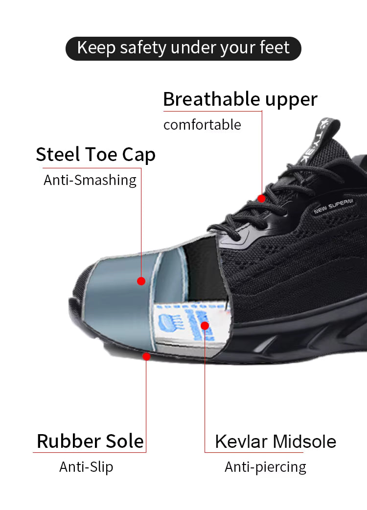 TY3K Superni - Ultra-Light Air Safety Runners
