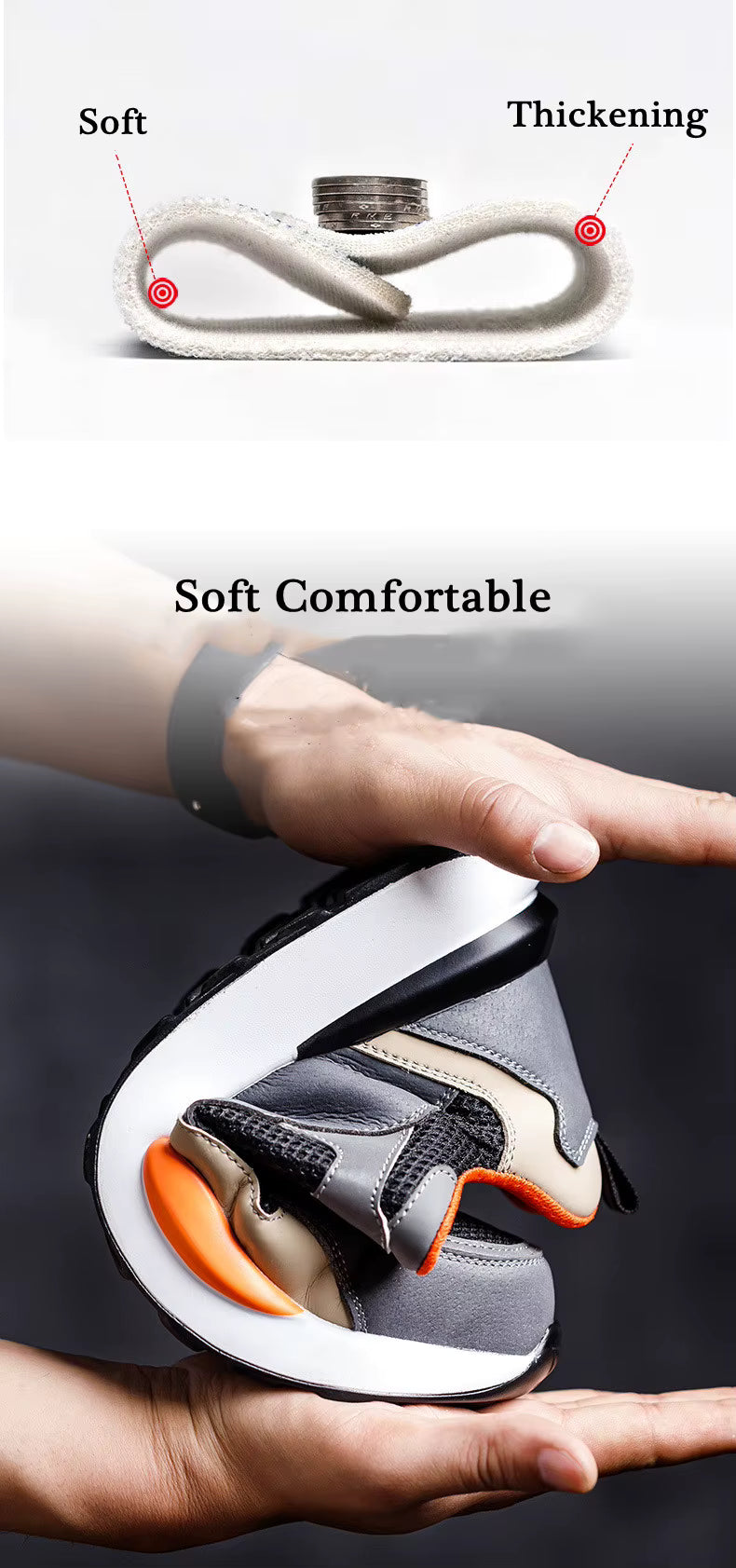 DingguSoft - Responsive Comfort Safety Shoes