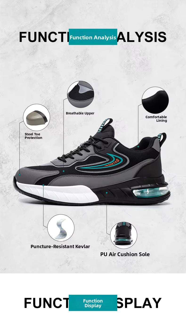 Sontas Active Steel Toe Safety Shoes