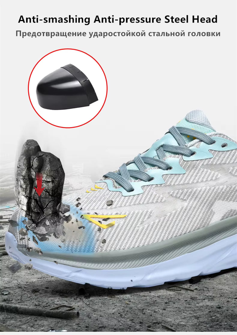 NOKZ Safety Sneakers – Lightweight Steel Toe Work Shoes