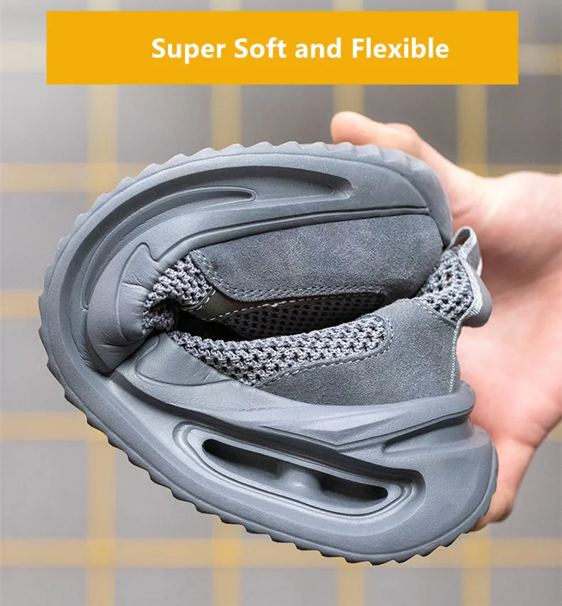 AirCore Safety Sneakers – Lightweight, Summer-Built, and Tough Where It Counts