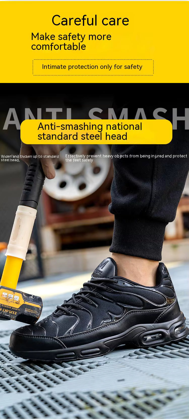 TN2 Safety Sneakers – Stylish Protection Meets All-Day Comfort