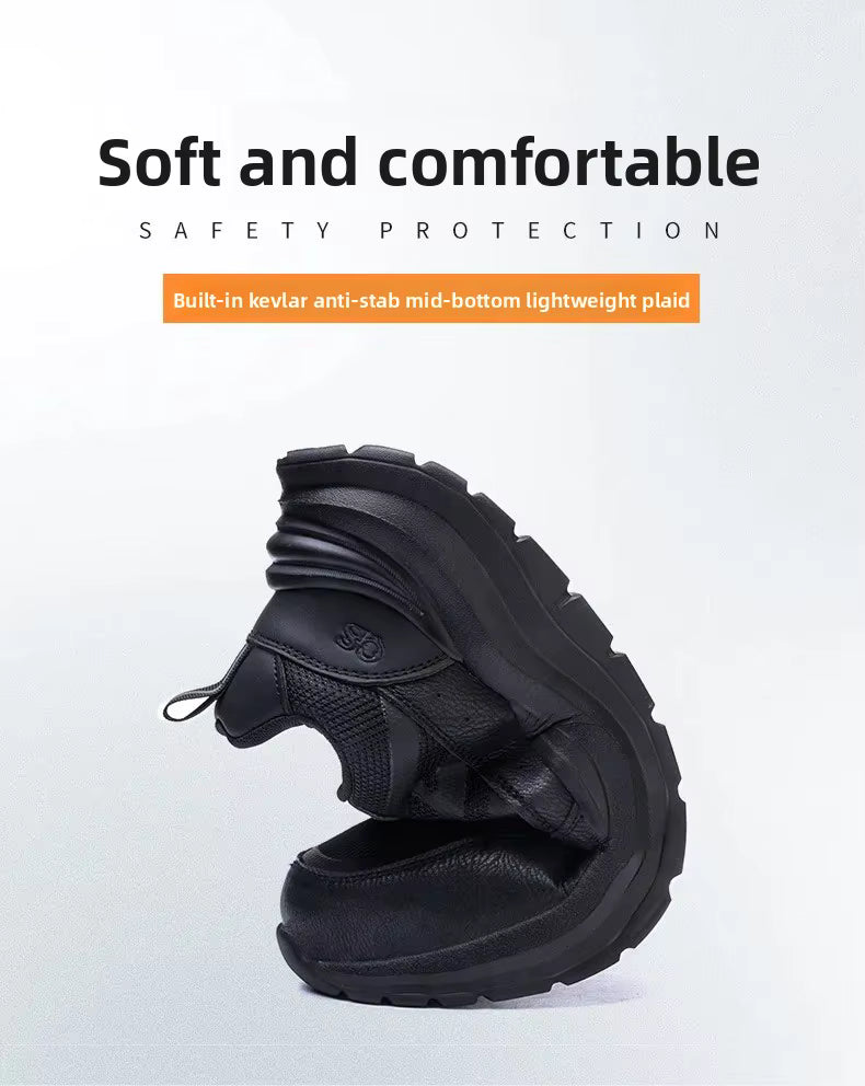 QS Active Black Safety Shoes