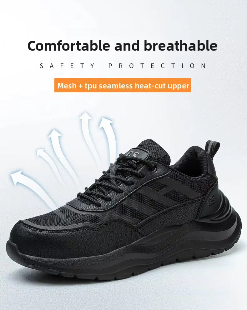 QS Active Black Safety Shoes