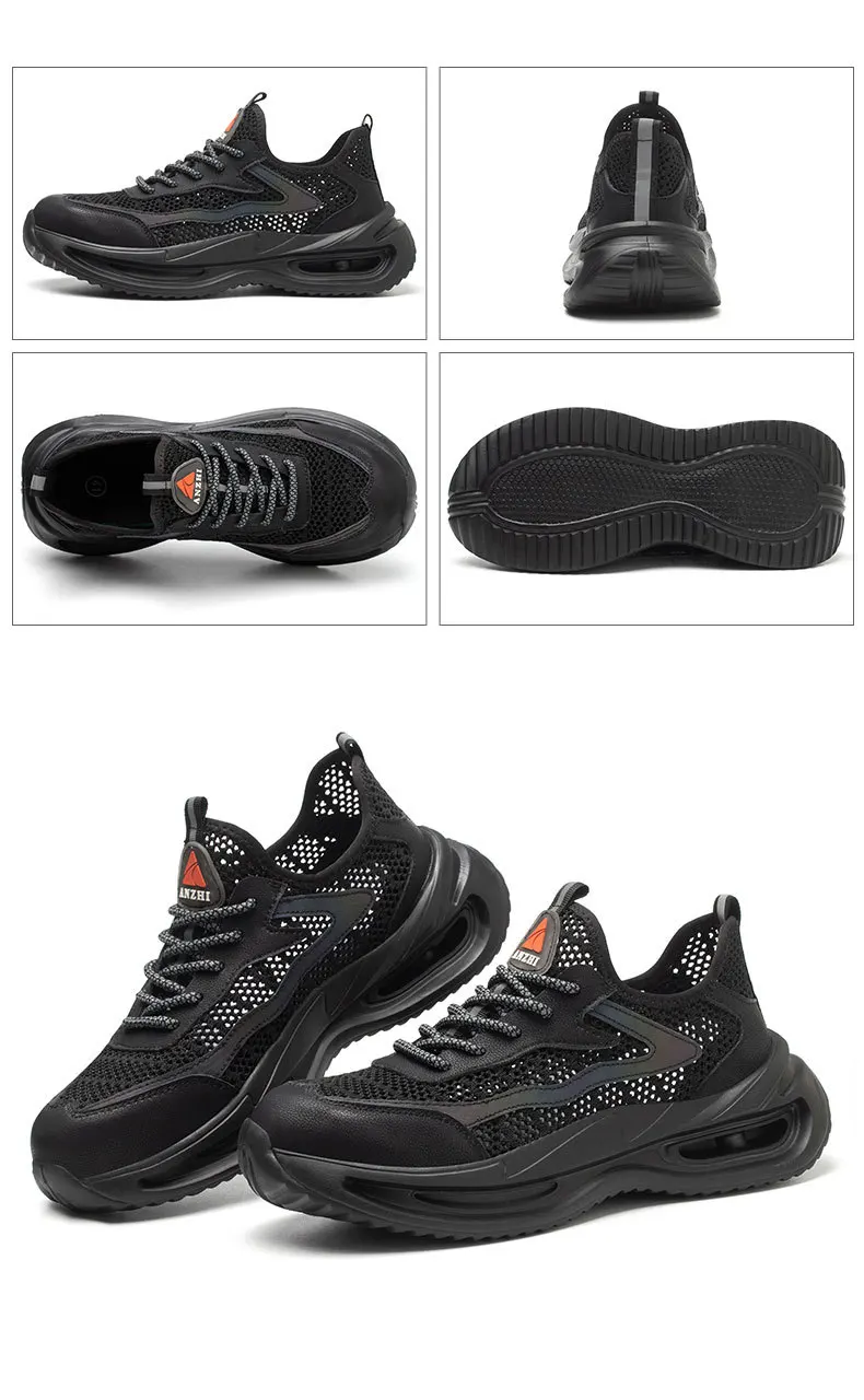 AirCore Safety Sneakers – Lightweight, Summer-Built, and Tough Where It Counts