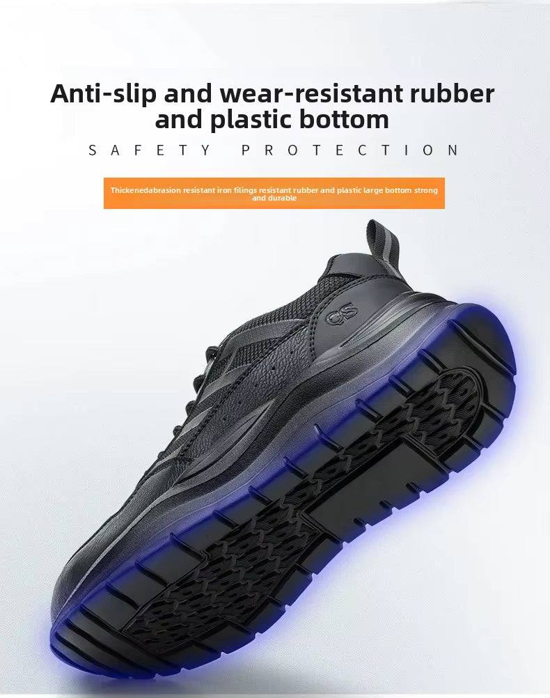 QS Active Black Safety Shoes