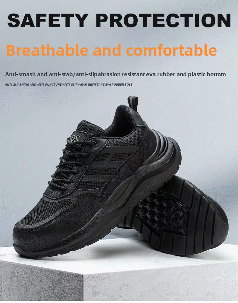 QS Active Black Safety Shoes
