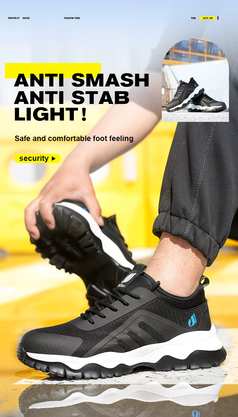 DianSen Trec - Steel Toe Work Shoes