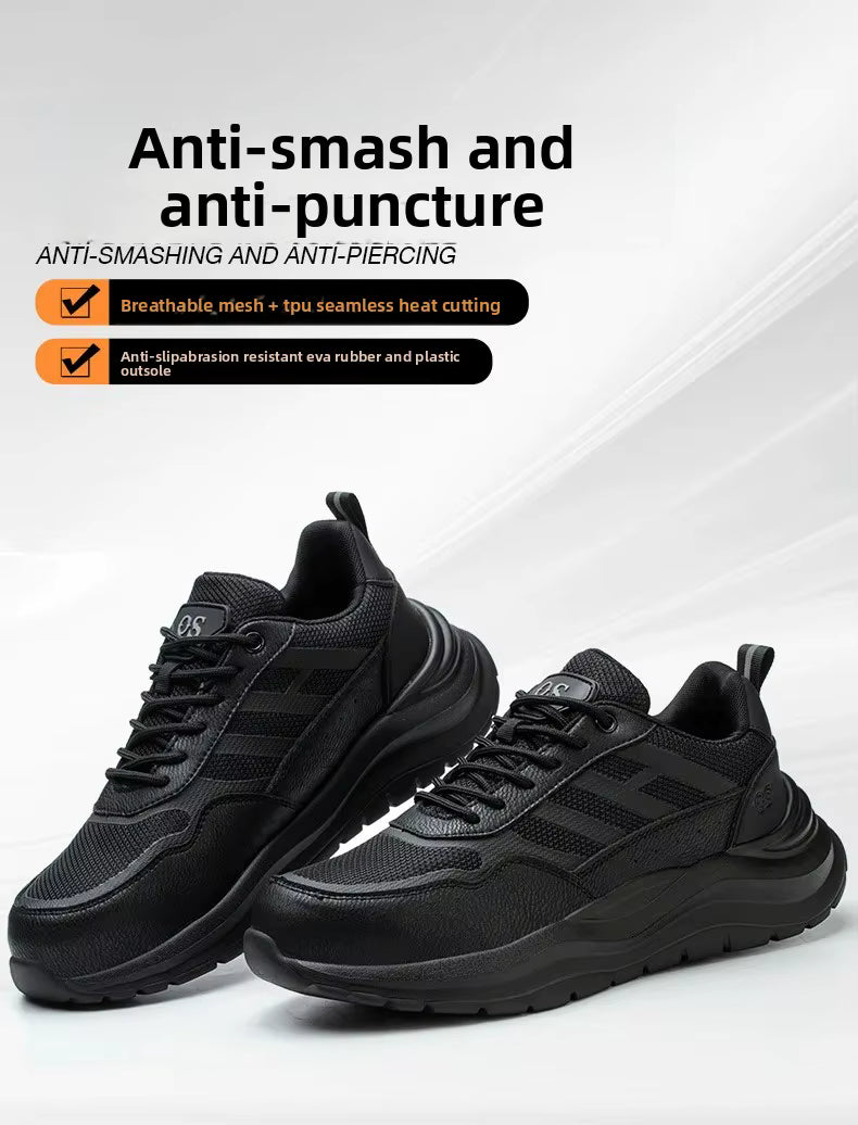 QS Active Black Safety Shoes