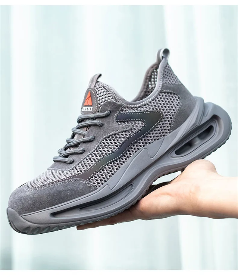 AirCore Safety Sneakers – Lightweight, Summer-Built, and Tough Where It Counts