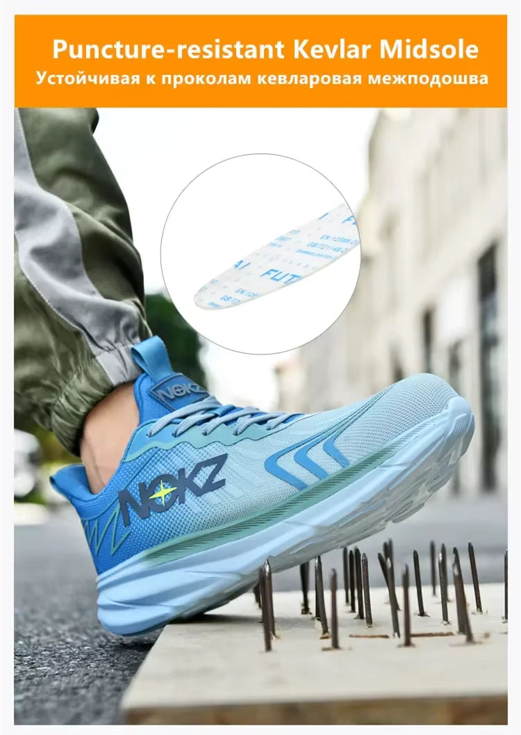 NOKZ Duo – Lightweight Steel Toe Work Shoes