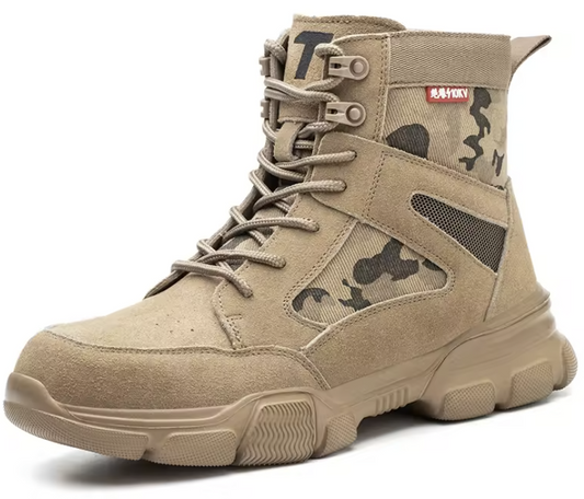 Tactical Durability – Rugged Military-Style Work Boots