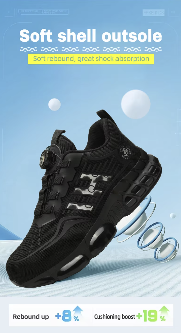 All-Terrain Safety Sneakers – Stealth Black Camo