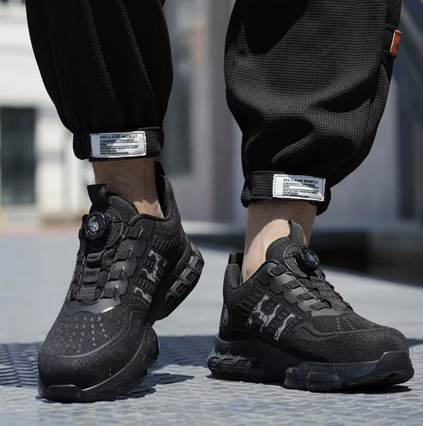 All-Terrain Safety Sneakers – Stealth Black Camo
