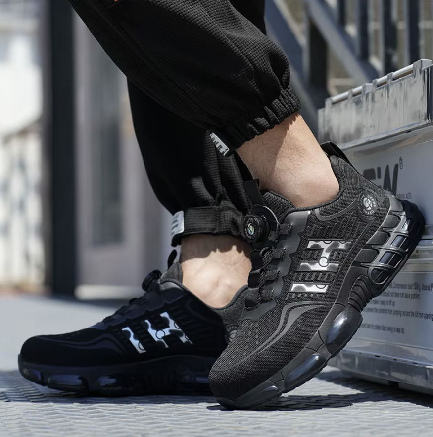 All-Terrain Safety Sneakers – Stealth Black Camo